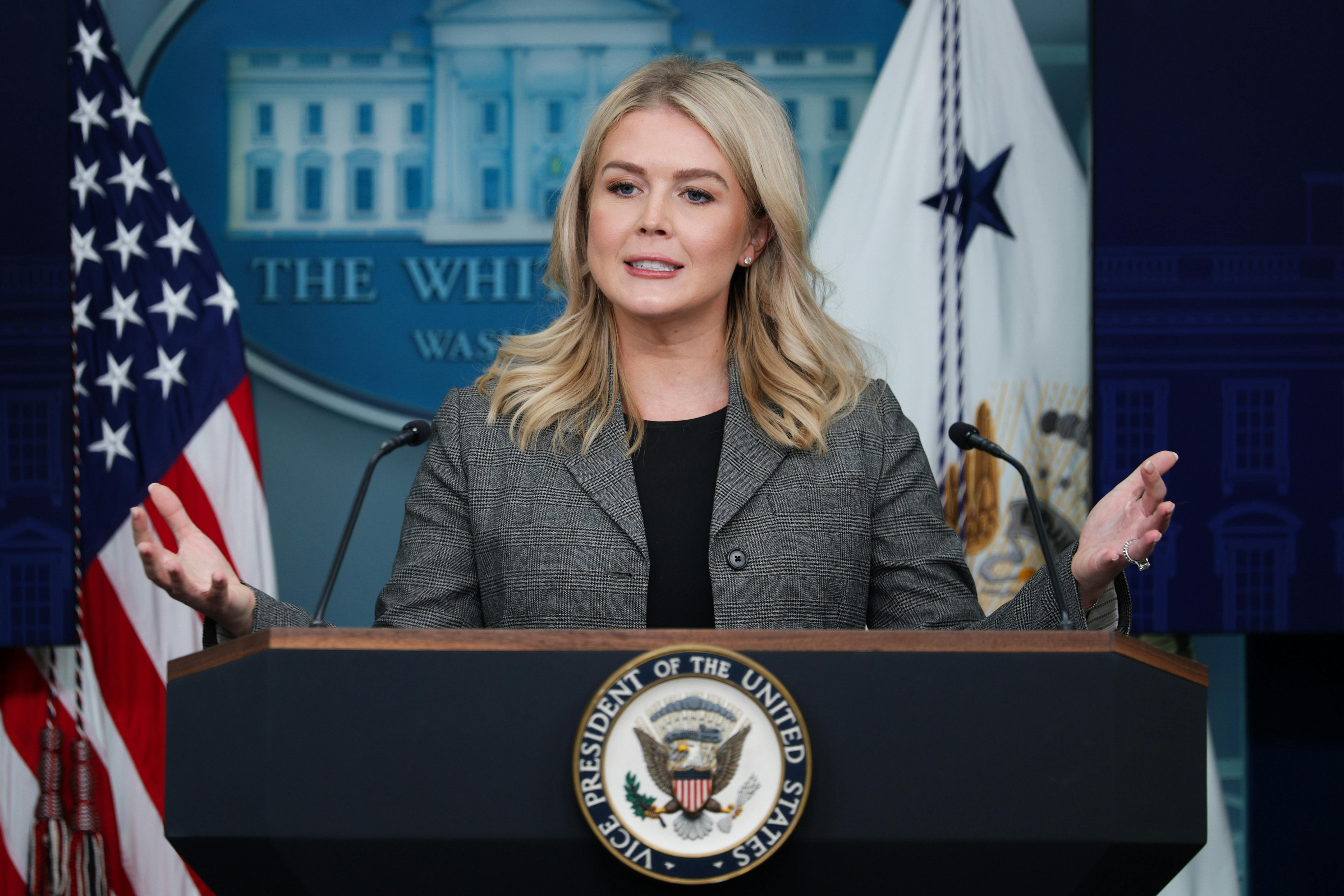 Transcript: Trump Press Sec Snaps at Journos as Shutdown Polls Worsen