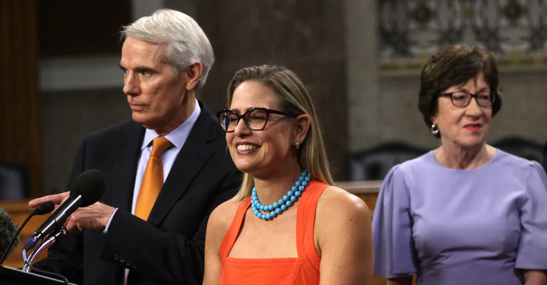 Kyrsten Sinema Should Apply Her Own Beliefs on Compromise to the Budget Negotiations - The New Republic