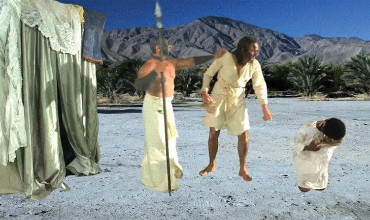 The controversial "Innocence of the Muslims" video.