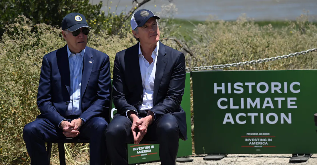 Facing Climate Unrest, Biden Makes Low-Key Pitch in California Facing Climate Unrest, Biden Makes Low-Key Pitch in California