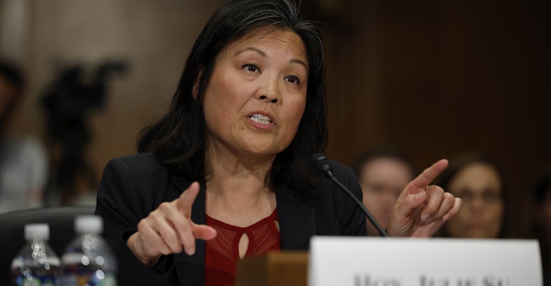 Republicans Took Their Shots at Biden’s Labor Nominee. They Missed Every Single One. Republicans Took Their Shots at Biden’s Labor Nominee. They Missed Every Single One.