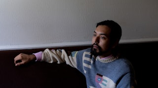 Dario Sanchez, one of 18 people arrested after a protest outside an ICE facility in Alvarado, Texas