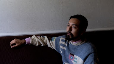 Dario Sanchez, one of 18 people arrested after a protest outside an ICE facility in Alvarado, Texas