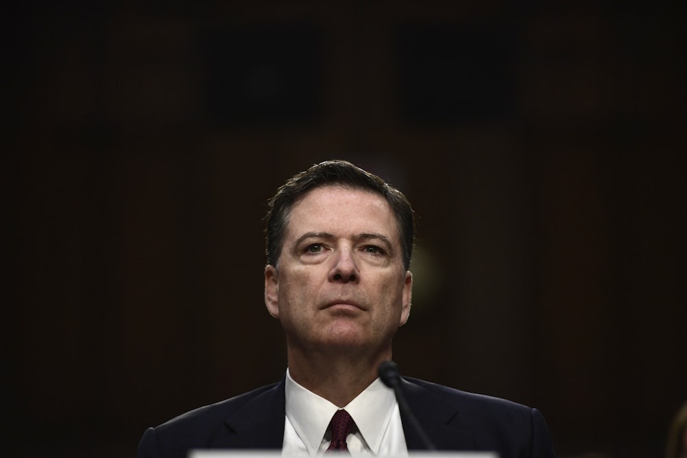 Former FBI Director James Comey