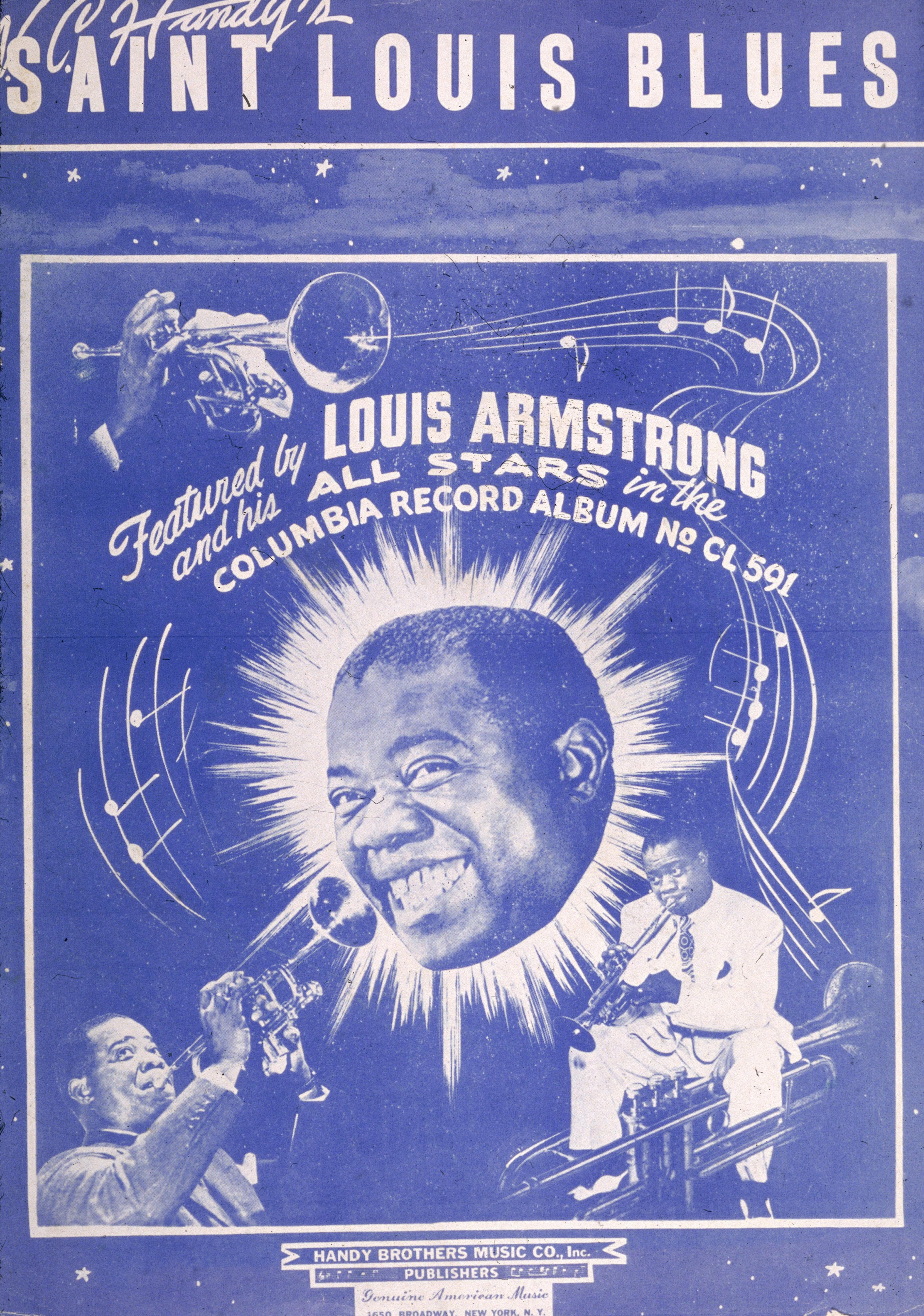 Sheet music for W.C. Handy’s St. Louis Blues, 1925