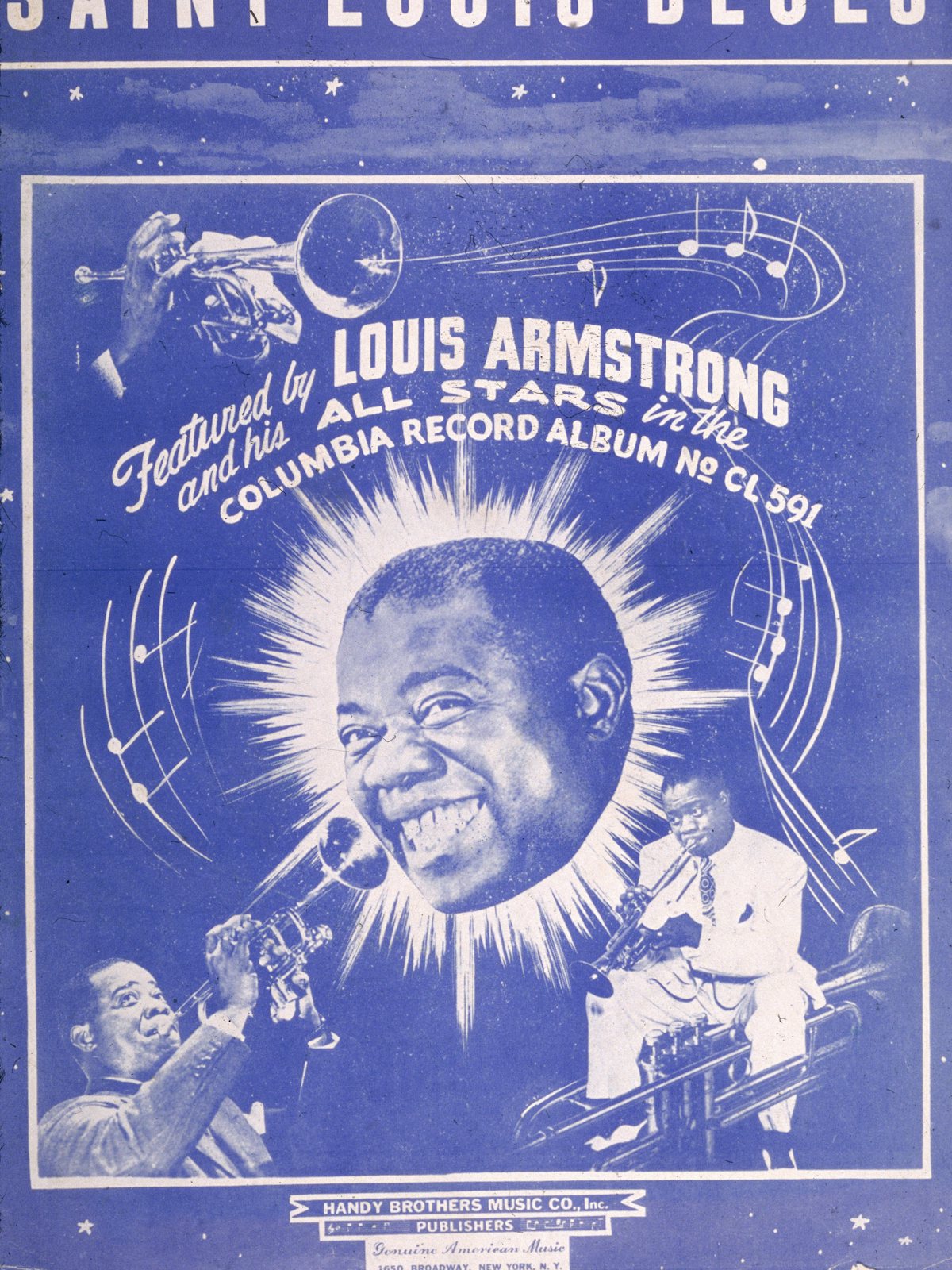 Sheet music for W.C. Handy’s St. Louis Blues, 1925