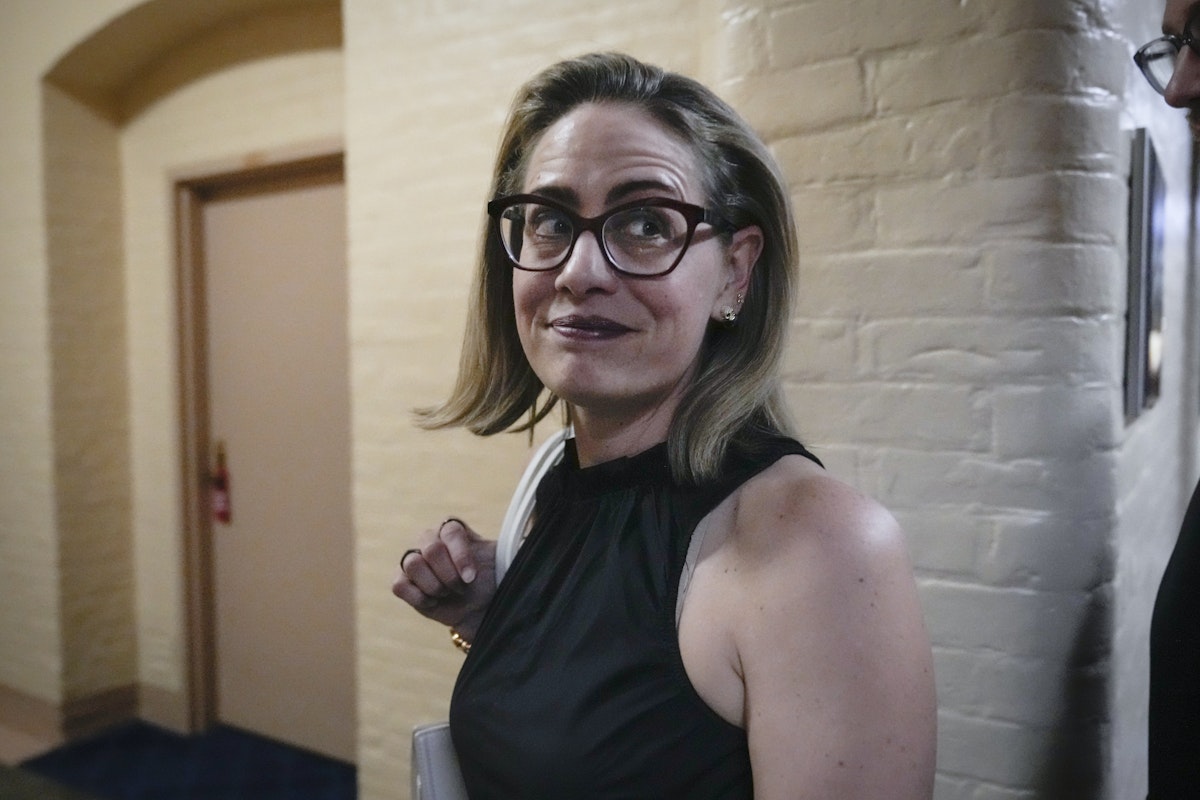Kyrsten Sinema Is Resigning in the Most Sinema Fashion Ever (Delusional) Kyrsten Sinema Is Resigning in the Most Sinema Fashion Ever (Delusional)