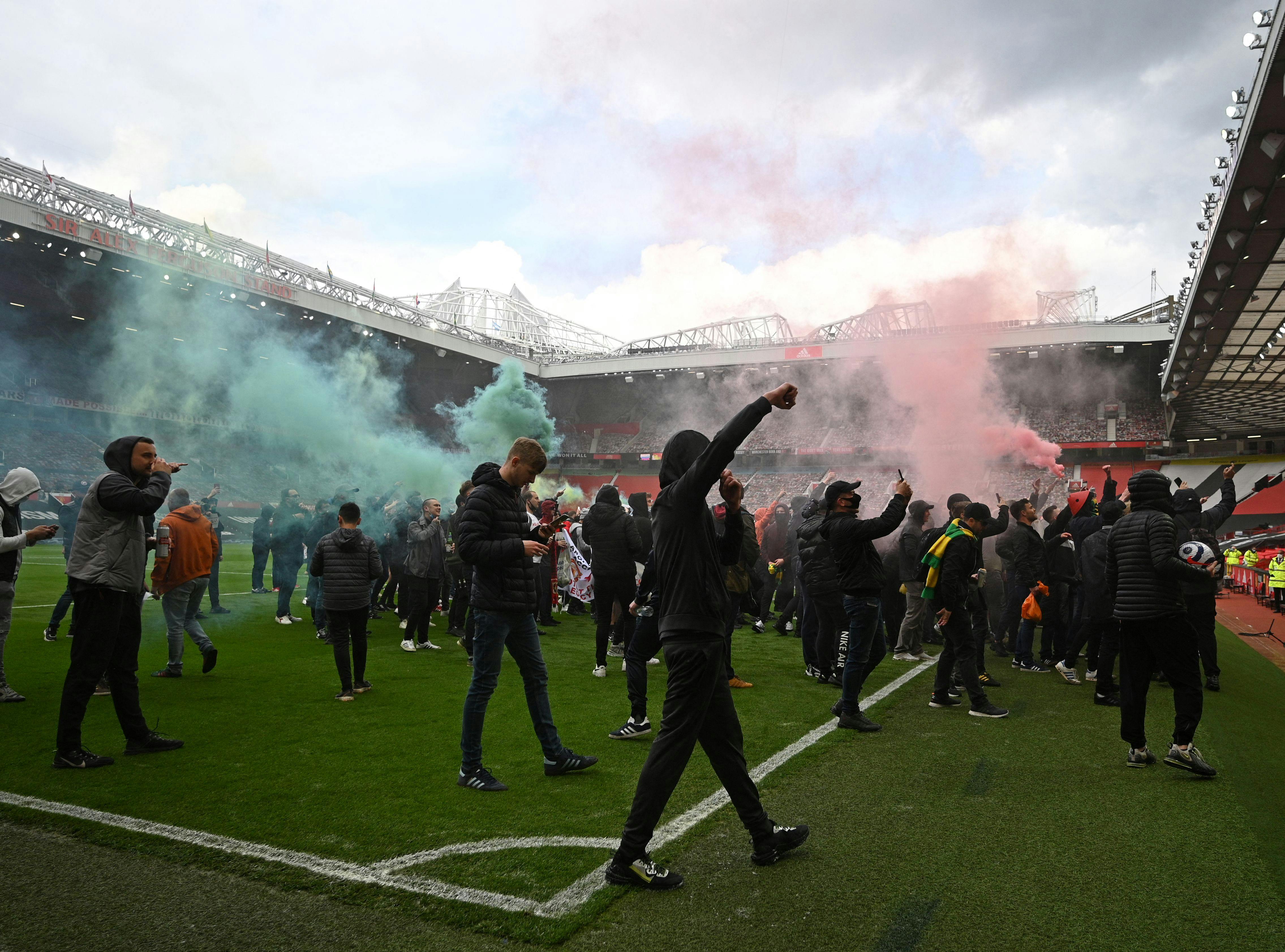 adidas Blue Manchester United International Club Soccer Fan