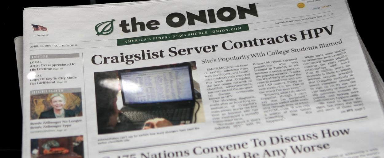 Onion News Network' Revels in Fake Stories - Review - The New York Times