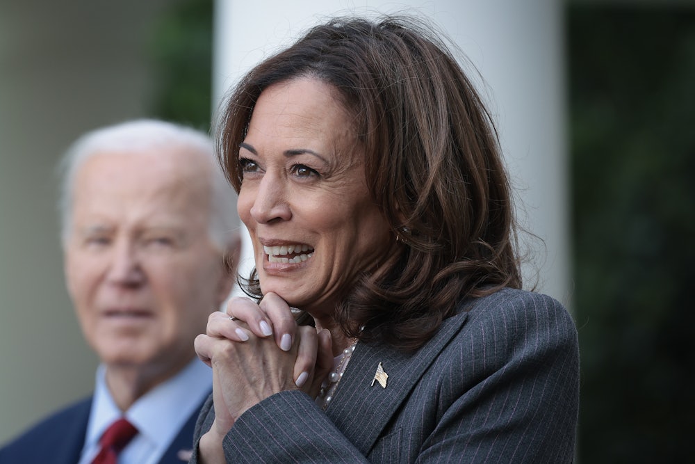 Kamala Harris and Biden at the White House