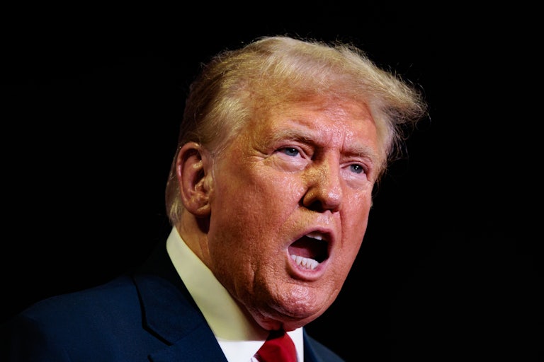 Donald Trump speaks