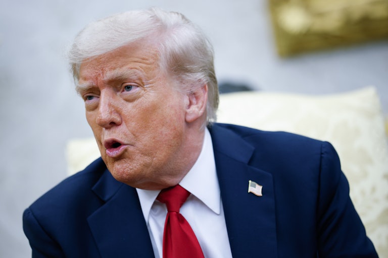 Donald Trump speaking