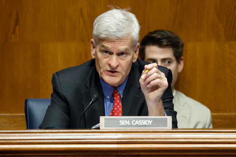 Senator Bill Cassidy in a congressional hearing