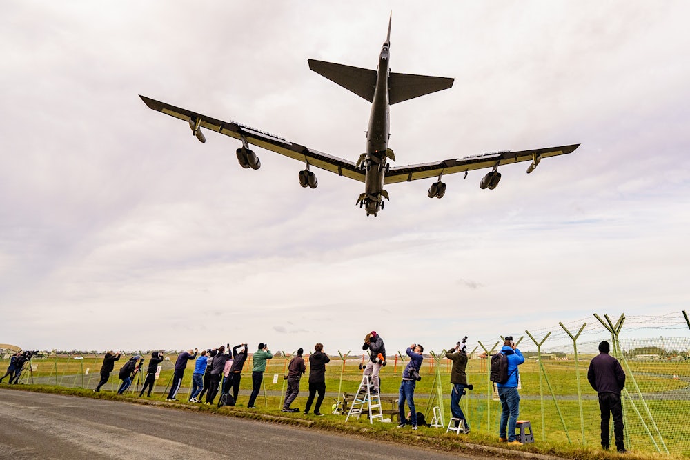 A U.S. Air Force B-52 bomber