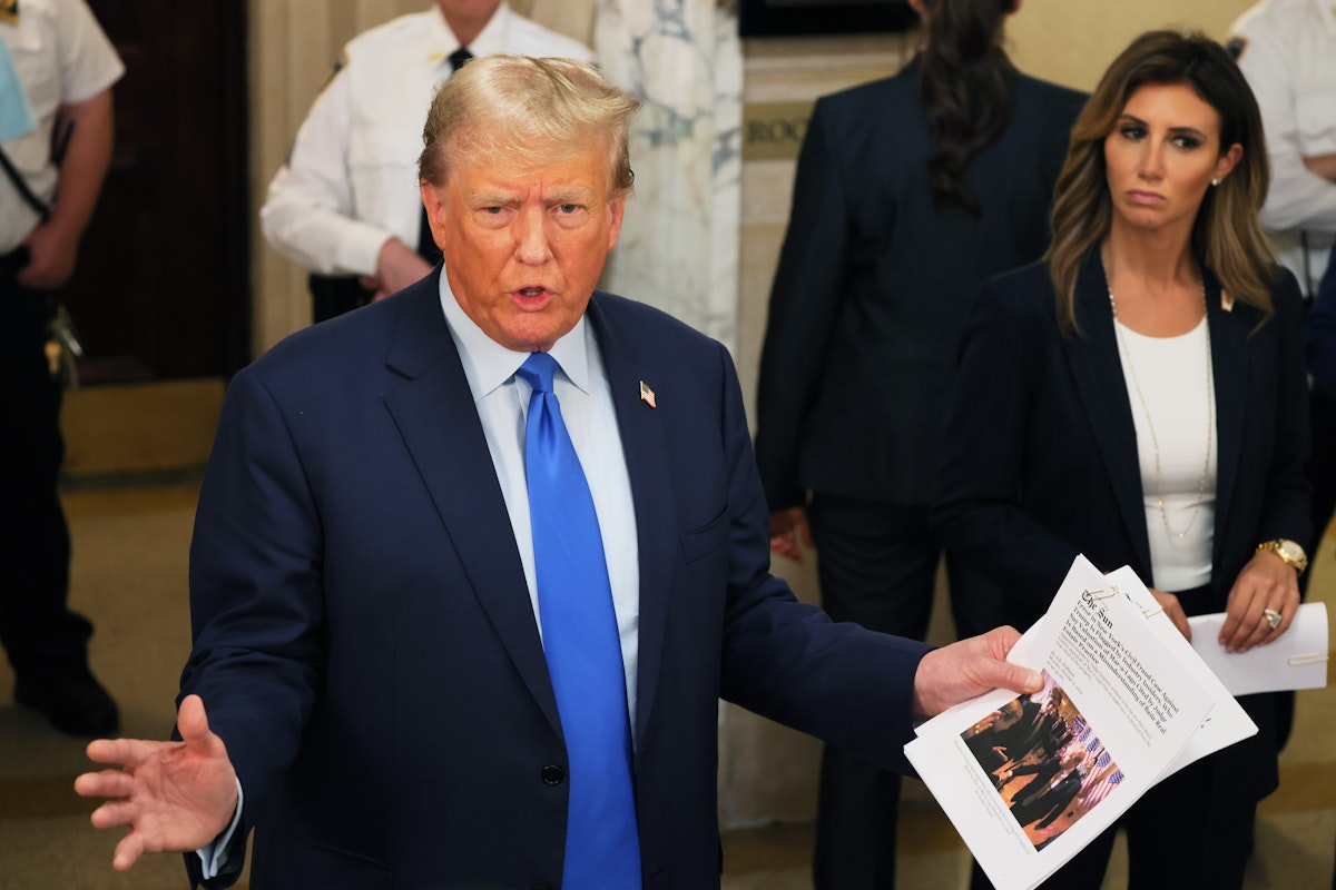 Cornered Trump Launches Panicked, Racist Attack as $100 Million Fraud Trial Begins Cornered Trump Launches Panicked, Racist Attack as $100 Million Fraud Trial Begins