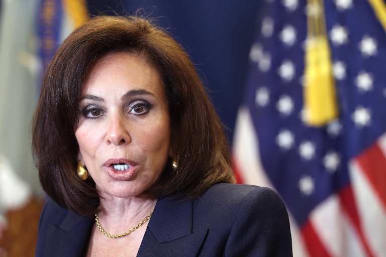 U.S. Attorney for Washington, D.C., Jeanine Pirro, holds a press conference.