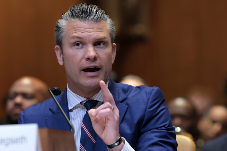 Defense Secretary Pete Hegseth testifies before Congress.
