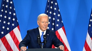 Biden at his long-anticipated on news conference