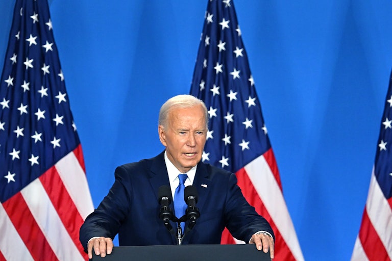 Biden at his long-anticipated on news conference