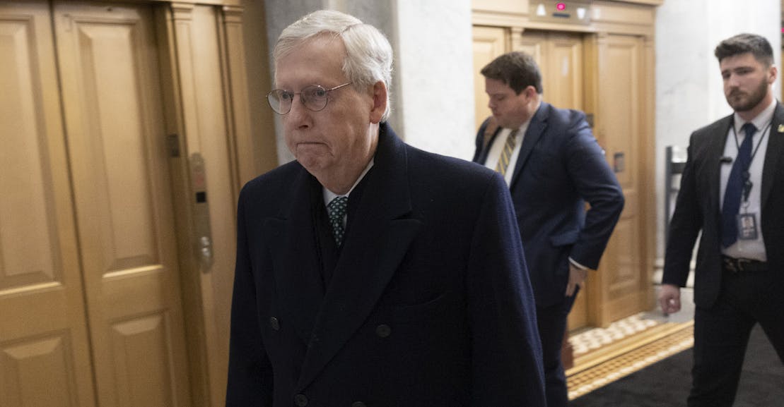 Republicans Are Turning On Mitch McConnell Over His Support for Ukraine Republicans Are Turning On Mitch McConnell Over His Support for Ukraine