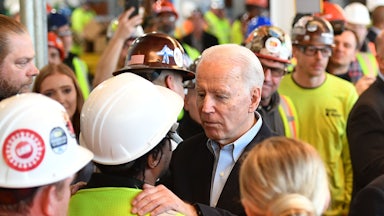 Biden at the Fiat Chrysler plant in Detroit