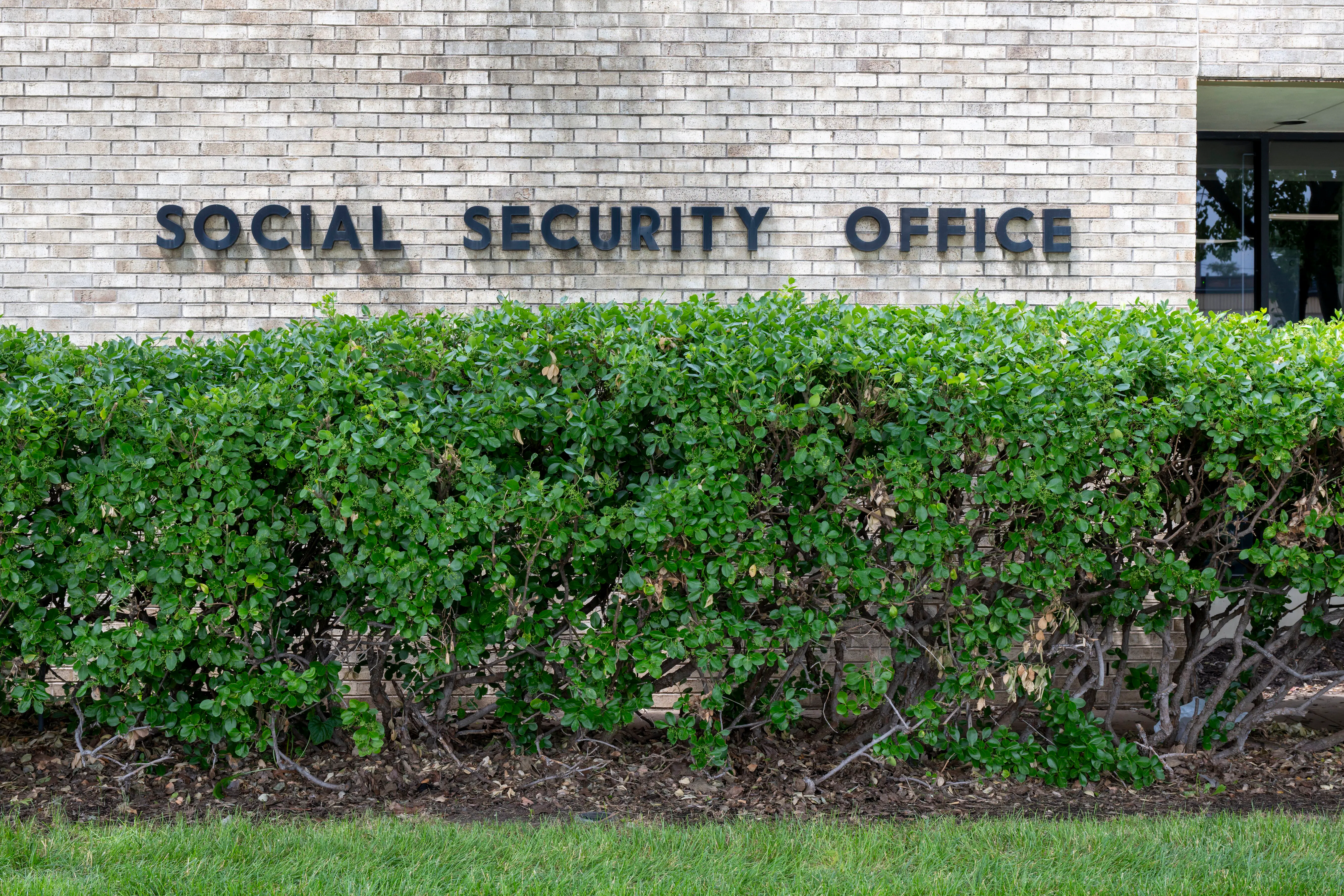 A social security office building