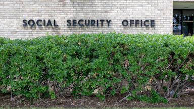A social security office building