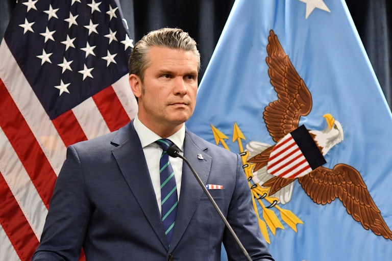 Defense Secretary Pete Hegseth