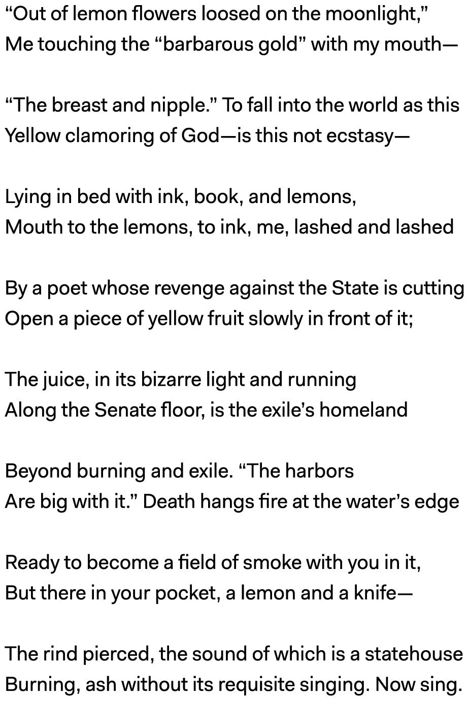 Ode to Pablo Neruda&rsquo;s &ldquo;Ode to a Lemon&rdquo;