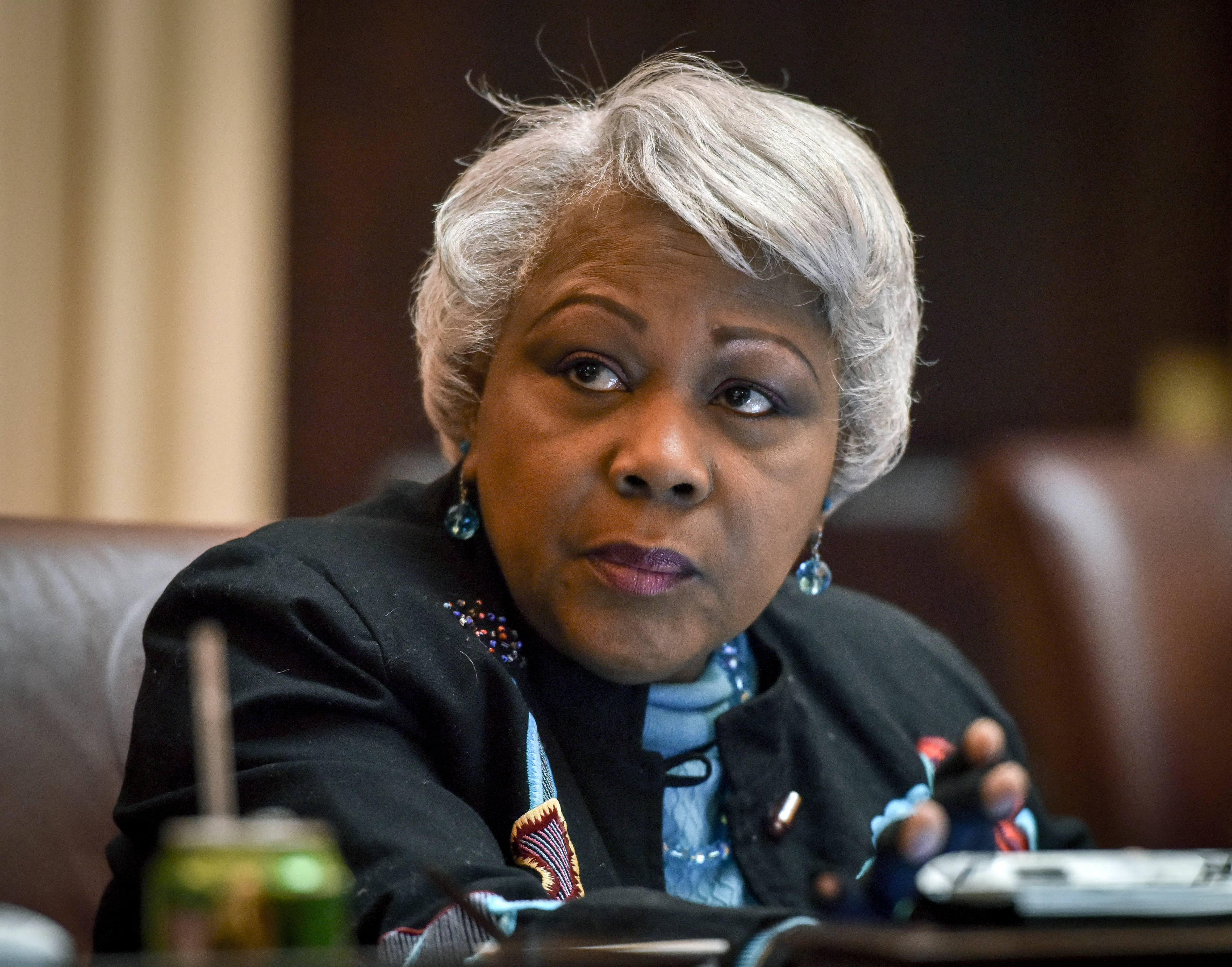 Virginia state Senator Louise L. Lucas in a hearing