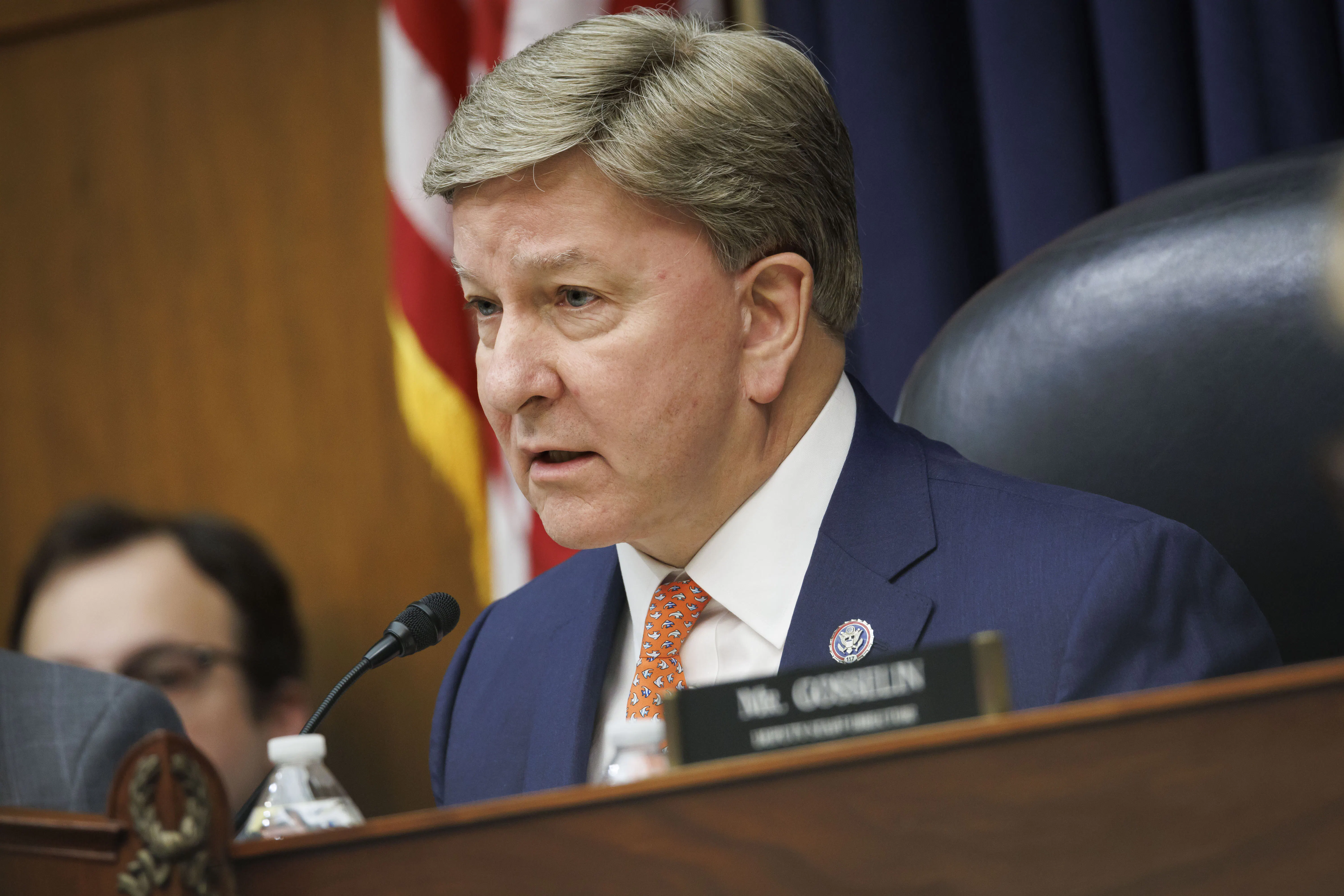Representative Mike Rogers in a congressional hearing.