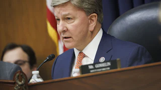 Representative Mike Rogers in a congressional hearing.
