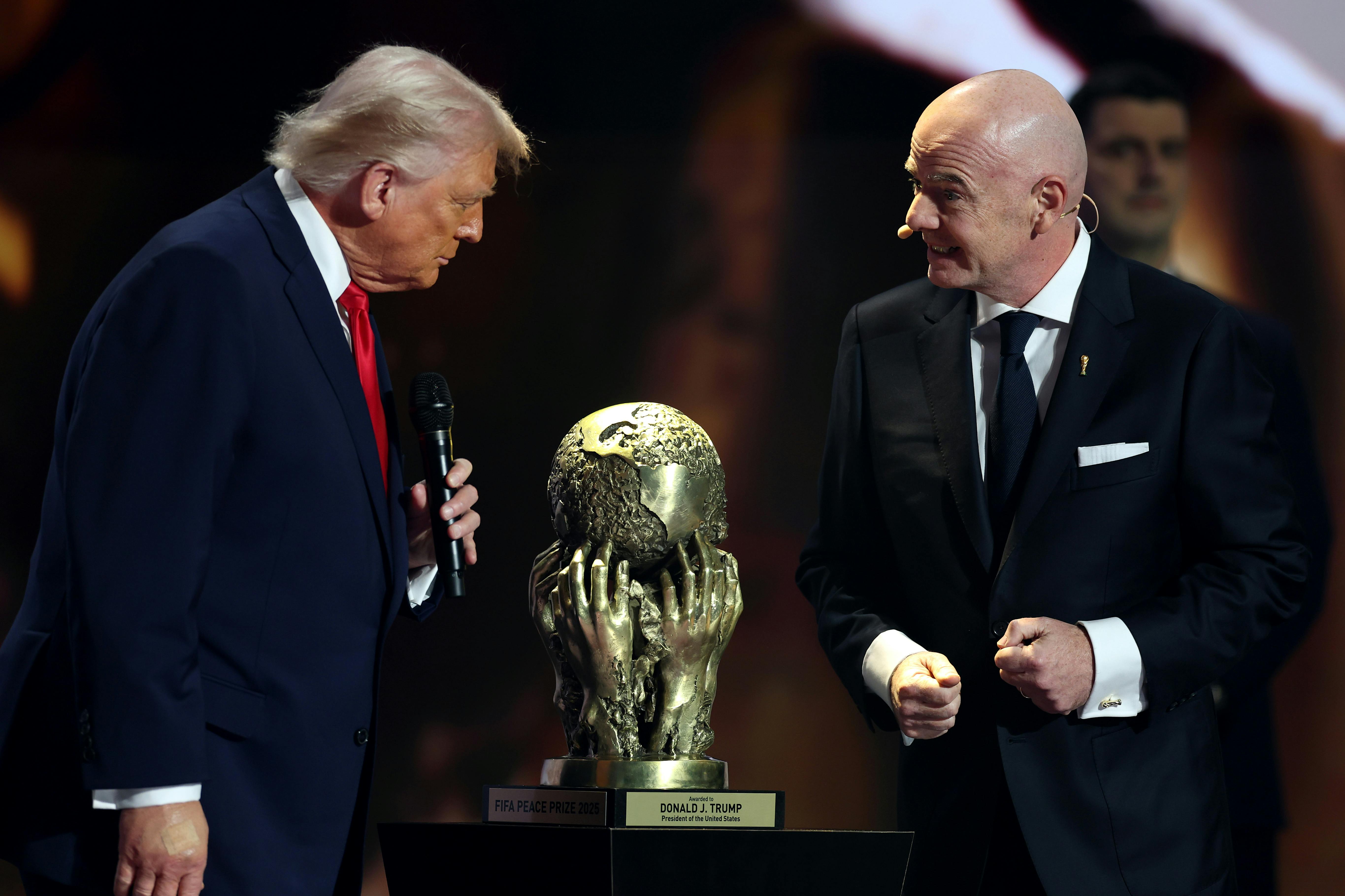 FIFA Gives Trump a Made-Up Peace Prize So He’ll Shut Up About Nobel