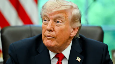 Donald Trump in the Oval Office of the White House