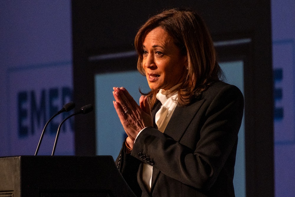 Kamala Harris at the Emerge 20th Anniversary Gala in San Francisco