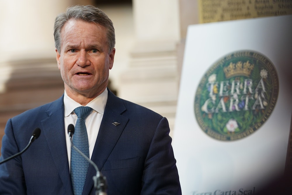 A man speaks into a microphone.