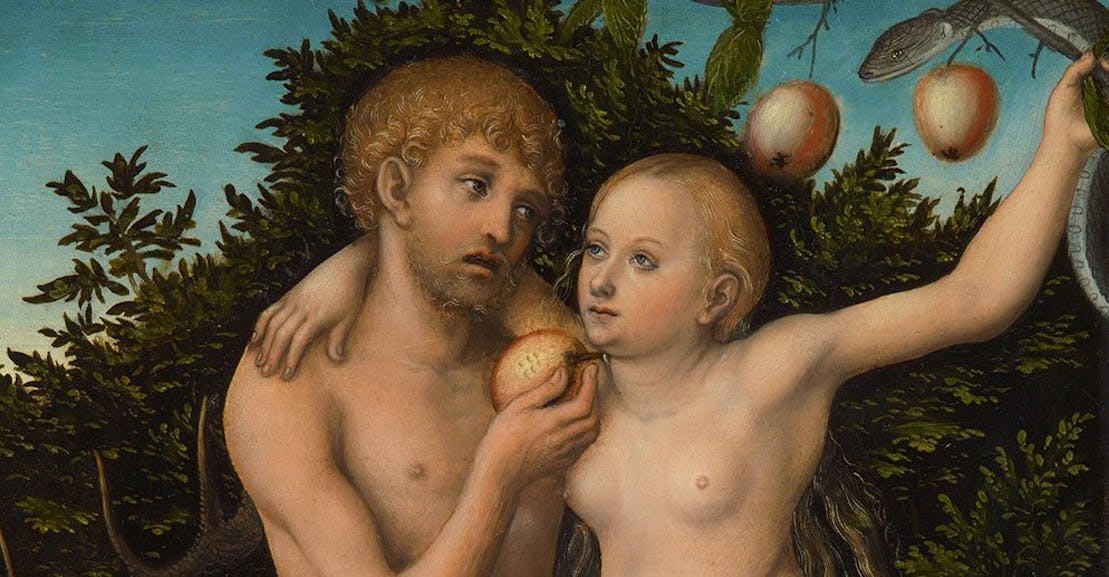 Eve gave Adam the apple, and it was all downhill from there. 