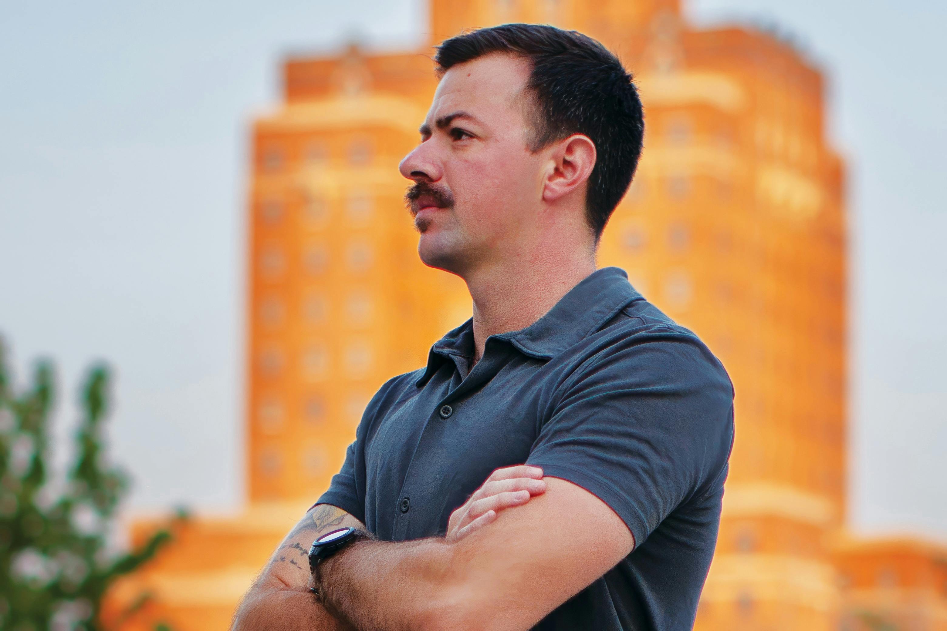 Second Lt. Nicolas Talbott is the lead plaintiff in a lawsuit against Trump.