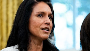 Director of National Intelligence Tulsi Gabbard speaks