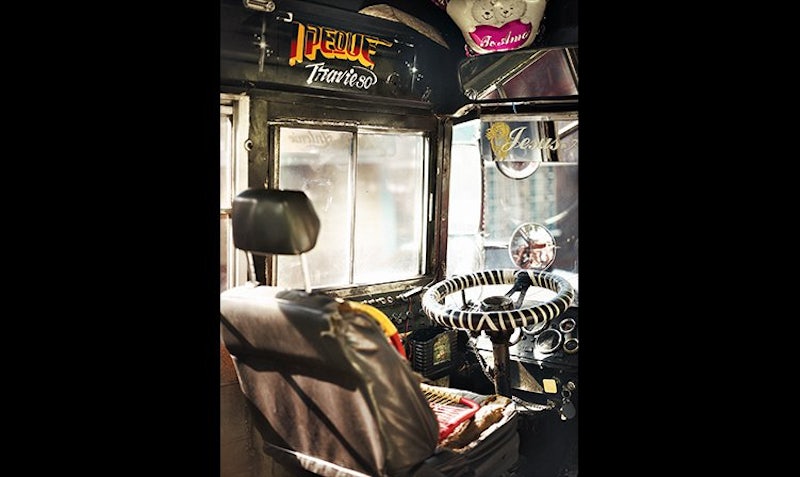 900 Bus Drivers Dead In Guatemala City The World S Most Dangerous Inez Tricked Out Palo S Bus Getting A Friend To Paint Rabbit In Halter Top Ly Combing Back Her Ears On The Folding Side Door