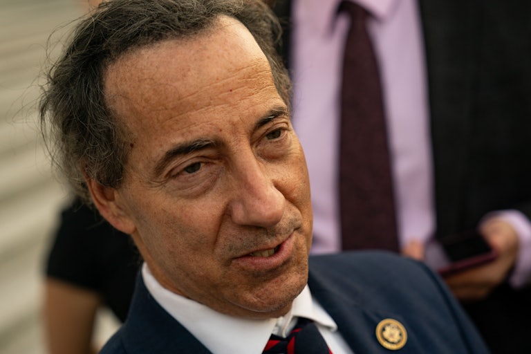 Jamie Raskin speaks to reporters on Capitol Hill