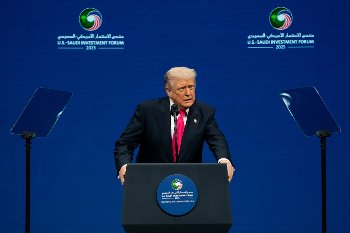 Trump Makes Bonkers Claim About How Much Saudi Is Investing in U.S. Trump Makes Bonkers Claim About How Much Saudi Is Investing in U.S.