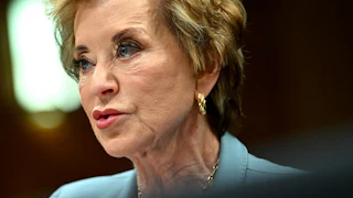 Education Secretary Linda McMahon speaks during a Senate subcommittee hearing