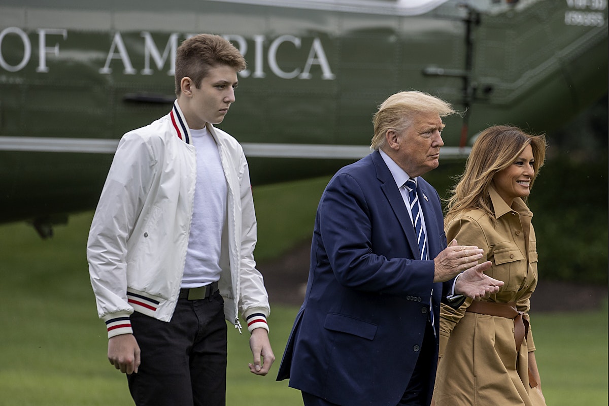 Trump Appears to Be Ditching Barron’s Graduation for a Fundraiser