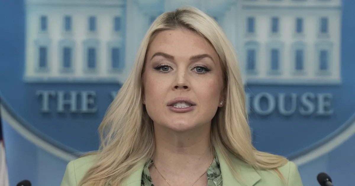 Trump Press Sec Goes Full Cult as Damning War Leaks Humiliate Him Anew