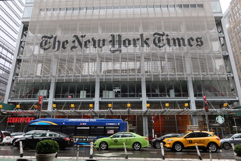 The New York Times headquarters building