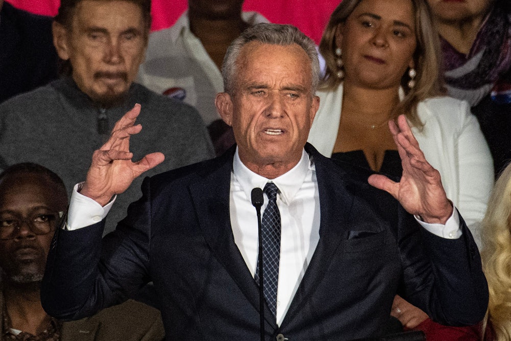 Robert Kennedy Jr. announces his candidacy in Boston