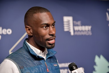 Civil rights leader DeRay McKesson attends The 23rd Annual Webby Awards.