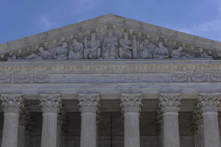 The Supreme Court building in Washington, D.C.
