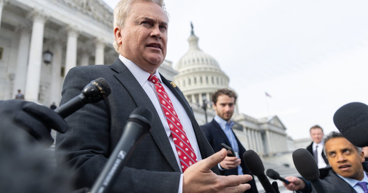 James Comer Digs in Over Clinton Testimony on Epstein